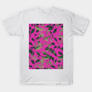 Samless watercolor leaf T-Shirt